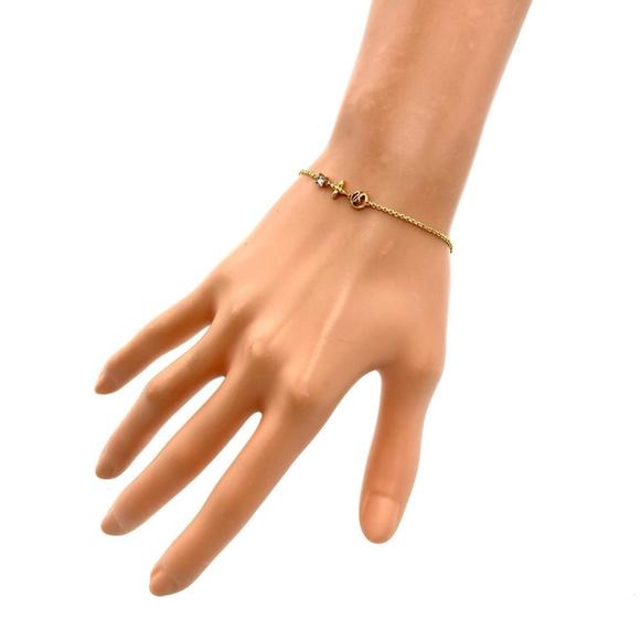 LOUIS VUITTON Gold Charm Bracelet - Picture 2 of 7